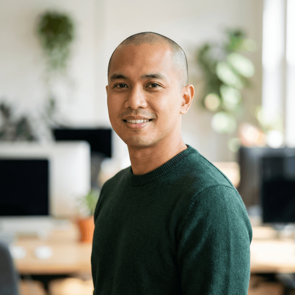Michael Chen, co-founder of an analytics platform